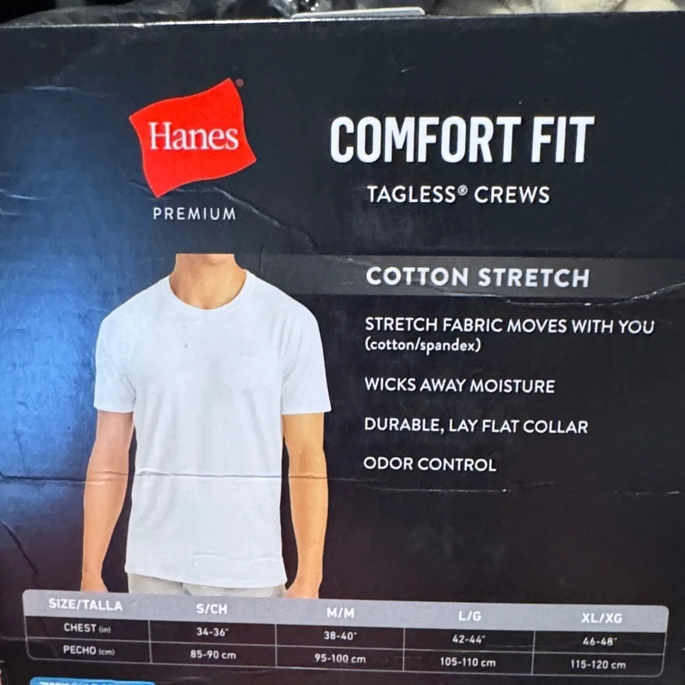 Hanes premium crews